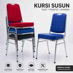 Kursi Susun, Kursi Banquet, Kursi Pesta, Kursi Event, Kursi Hajatan, Kursi Stainless, Kursi Resepsi
