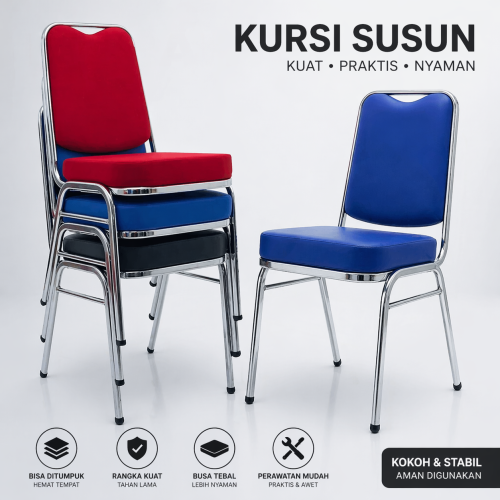 Kursi Susun, Kursi Banquet, Kursi Pesta, Kursi Event, Kursi Hajatan, Kursi Stainless, Kursi Resepsi Kursi Susun, Kursi Banquet, Kursi Pesta, Kursi Event, Kursi Hajatan, Kursi Stainless, Kursi Resepsi
